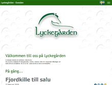 Tablet Screenshot of lyckegarden.nu